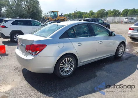 2012 Chevrolet Cruze Eco из США, поврежденный, VIN 1G1PJ5SC9C7160852